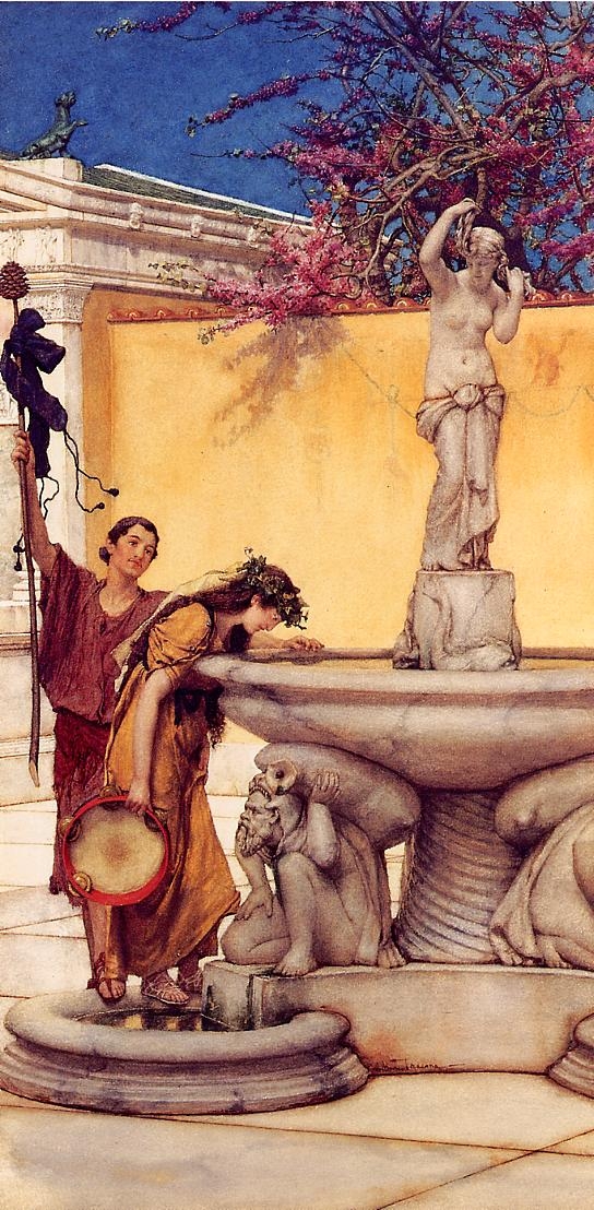 Sir Lawrence Alma-Tadema - Entre Venus et Bacchus.JPG